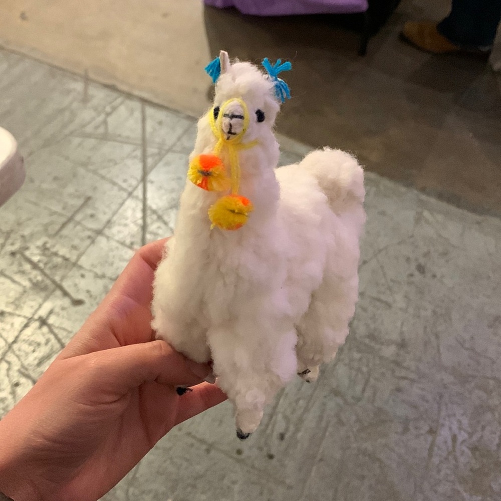 Hand made llama
